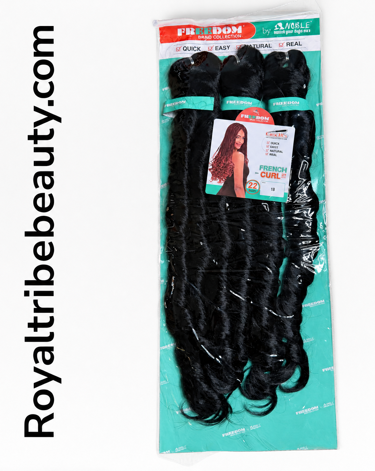 French curls 22 inches, 18