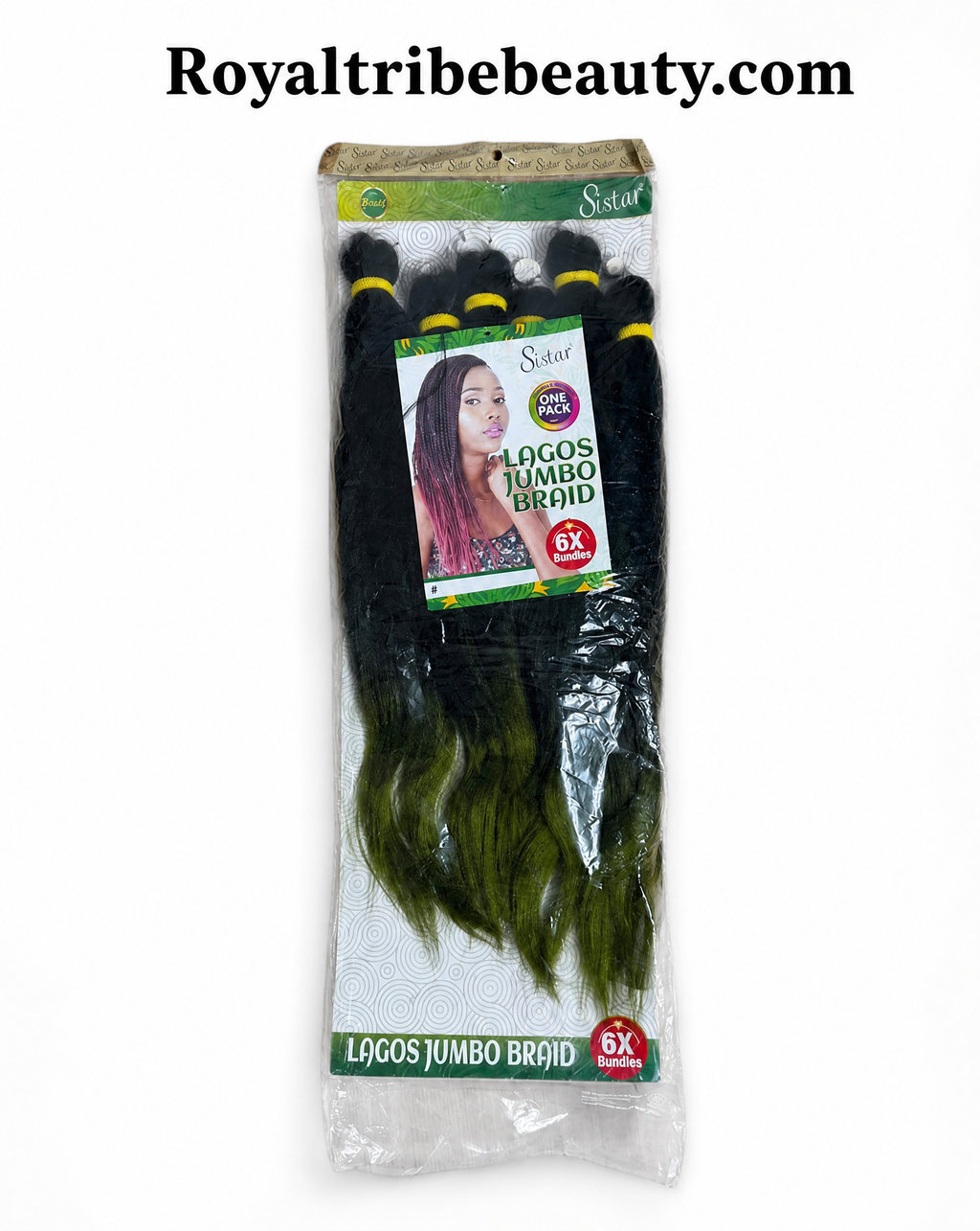 Jumbo Braid Colour Green