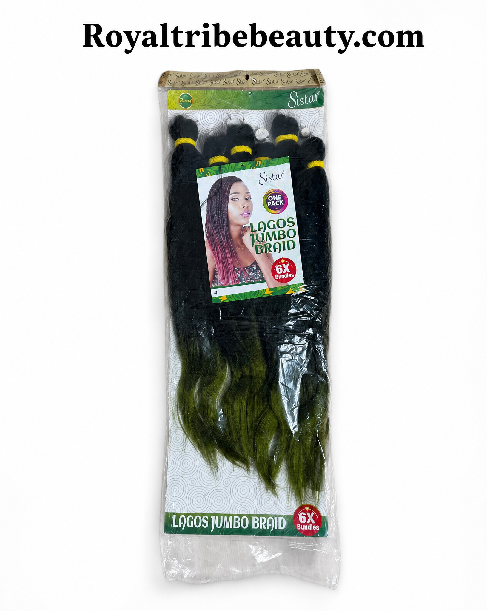 Jumbo Braid Colour Green