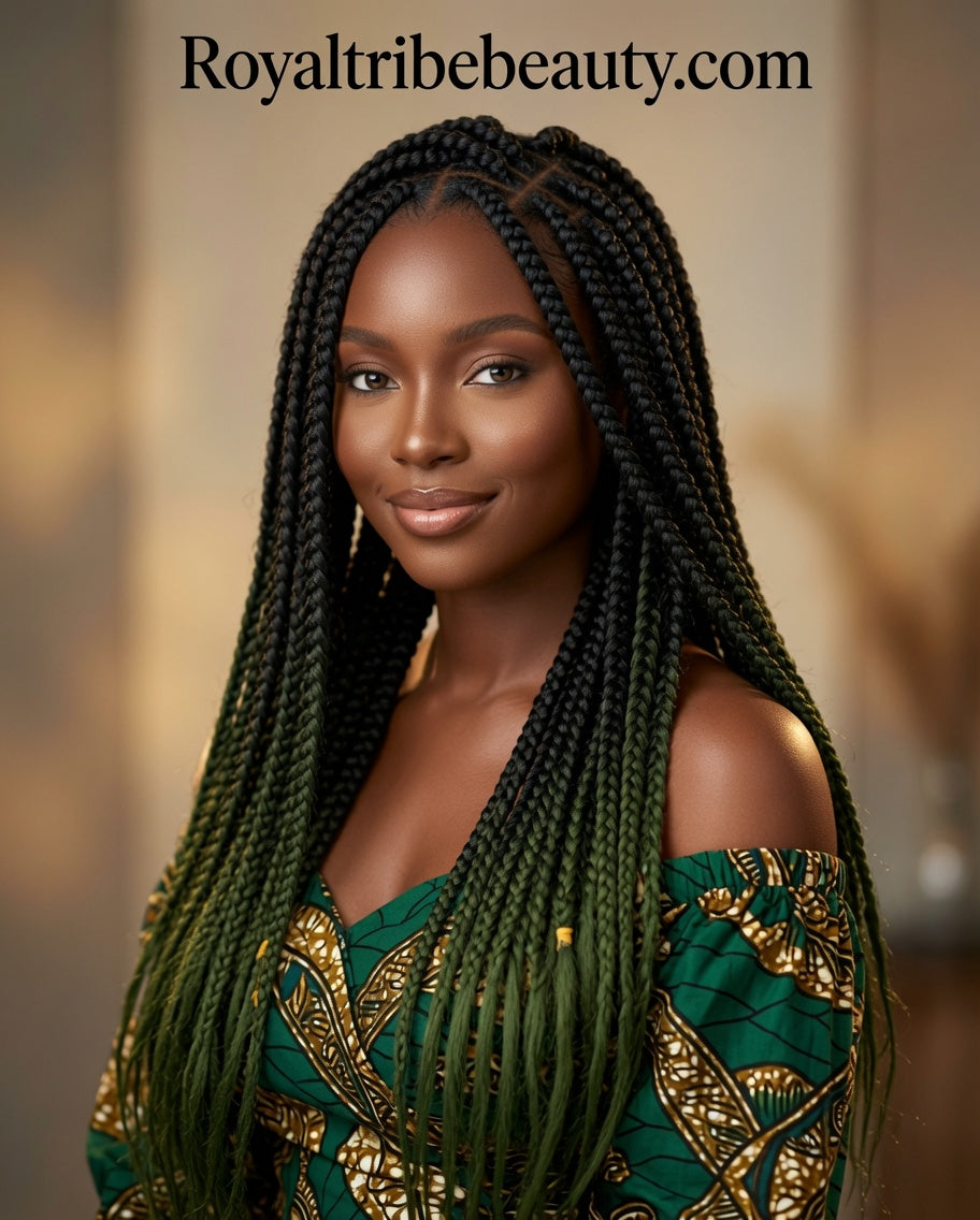 Jumbo Braid Colour Green